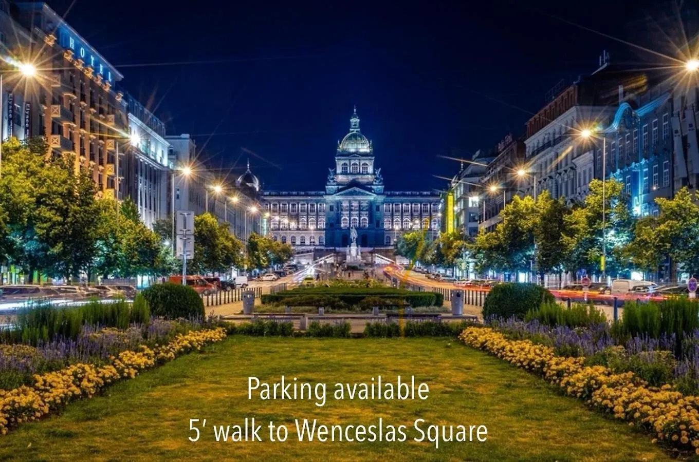 New Town Prague 5\' Walk To Wenceslas Square location